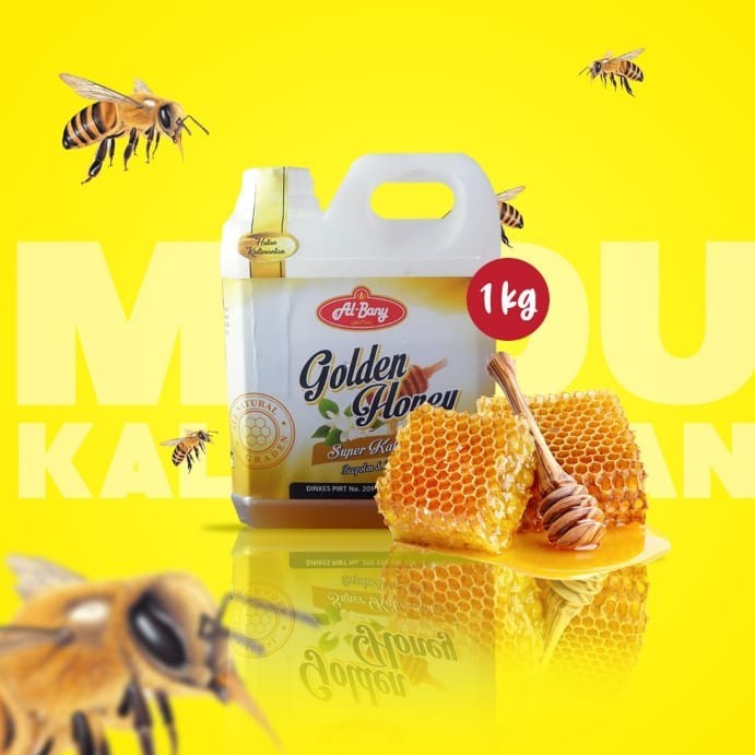 

nh201dd Madu Golden Honey Al Bany Premium Quality 1Kg Ds201Fs
