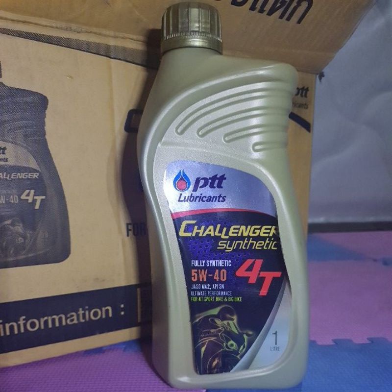 oli PTT challenger 5W-40 fully synthetic 1L.