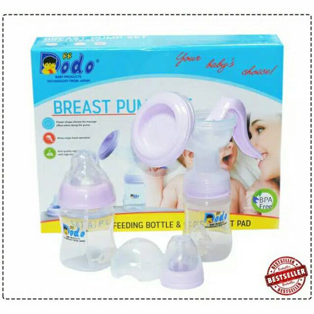 Pompa ASI Manual Ser Dodo/Dodo Manual Breast Pump Set DAC049