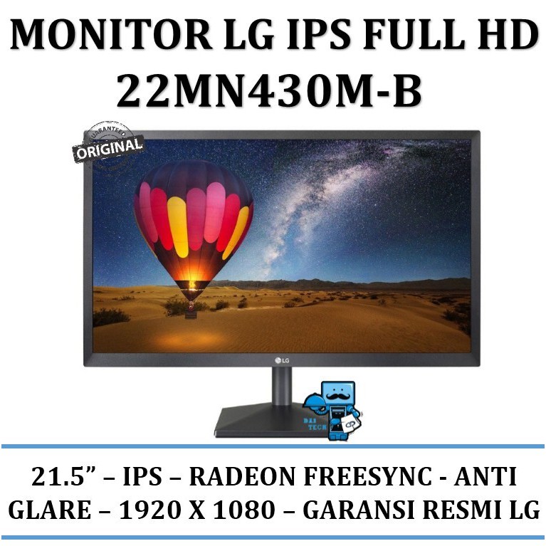 Monitor LG 22MN430M-B 22MN430 Full HD / IPS / 21.5" / FreeSync