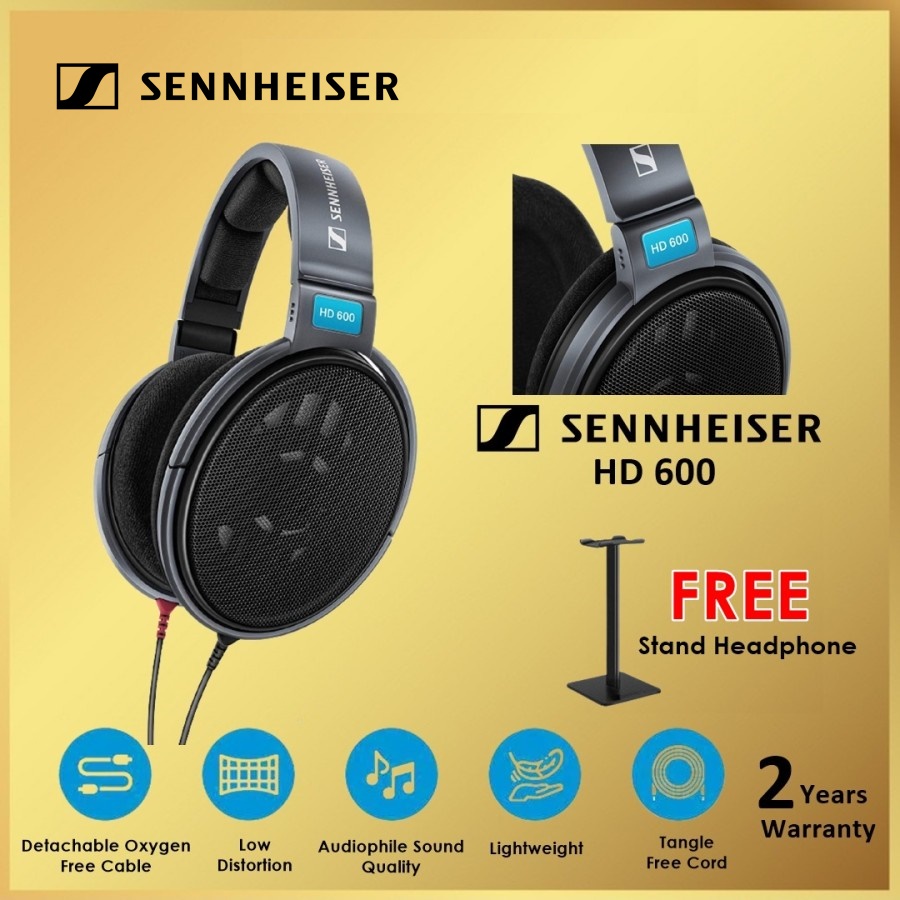 Sennheiser HD 600 Open Back Professional Headphone HD600