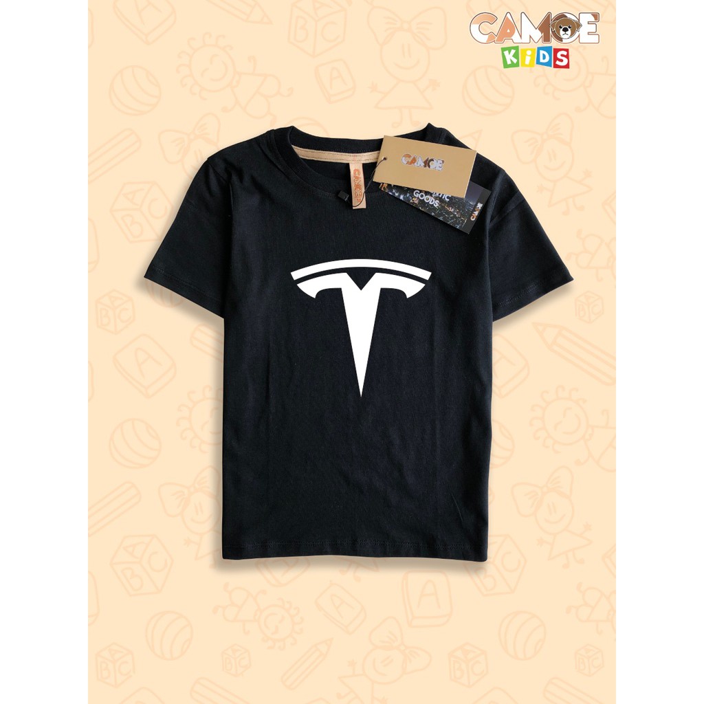 Kaos Anak KIDS Tesla Elon Musk