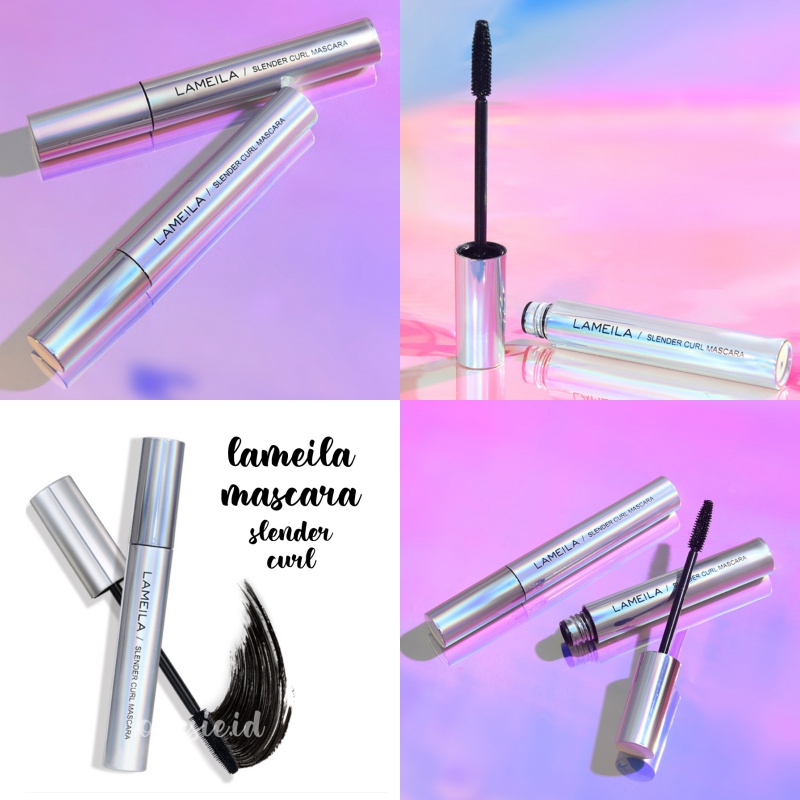 LAMEILA Maskara Silver Long Last Lash Slender Curling Mascara Waterproof LA074