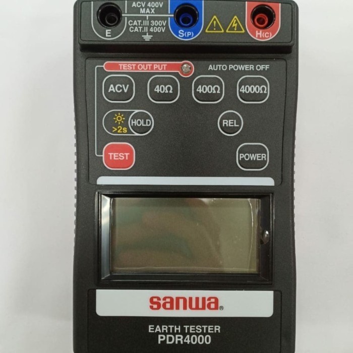 Sanwa digital PDR 4000 earth tester