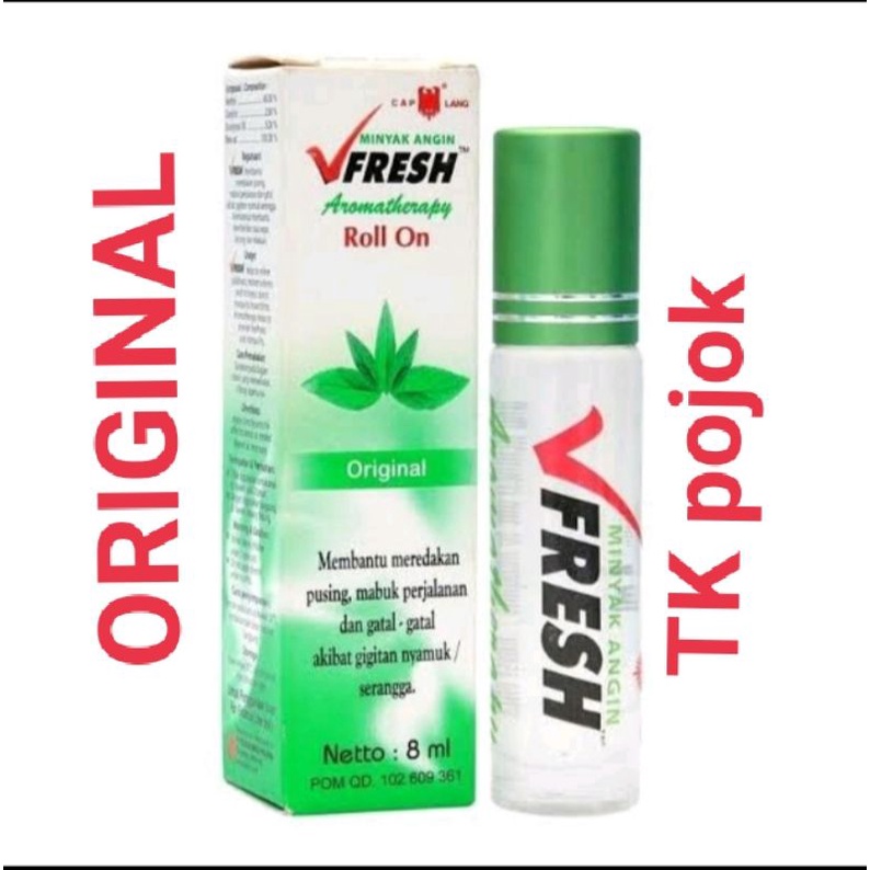 v fresh roll on 8ml Hot / ORIGINAL cap lang