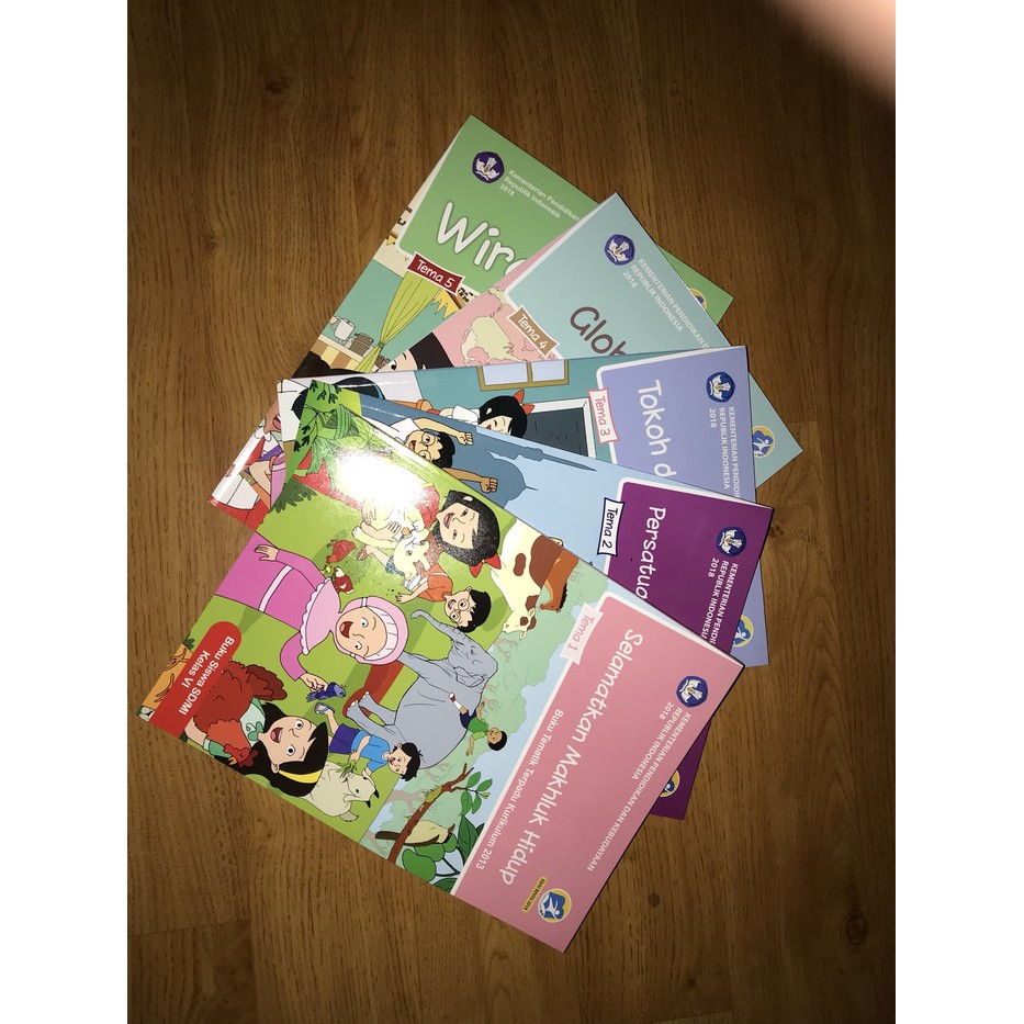 

Paket Tema Kelas 6 Semester 1 (Tema 1-5) Revisi 2018