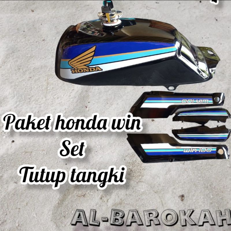 body set Honda Win tangki Honda Win box aki tutup tangki Honda Win