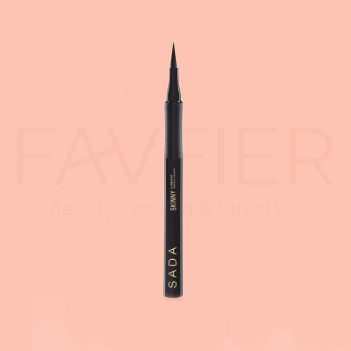 SADA Skinny Liquid Penliner Black 1ml BPOM