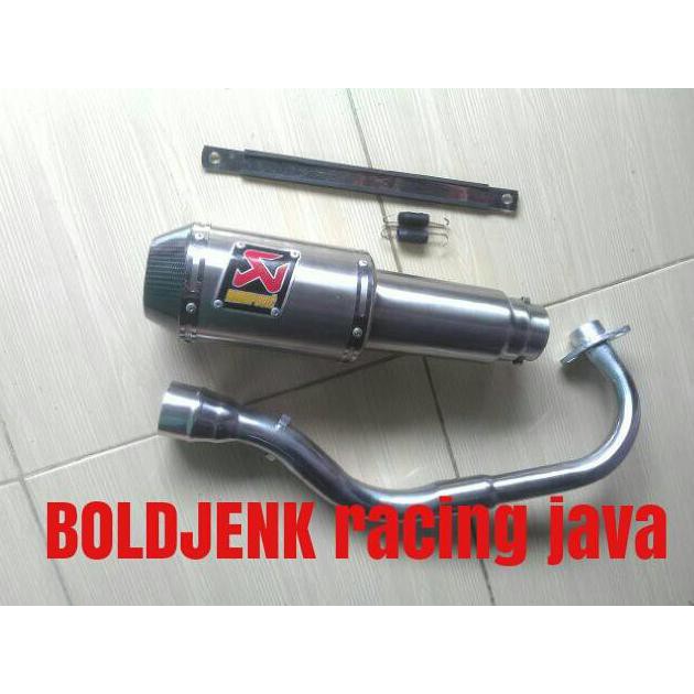 SALE Knalpot racing AKRAPOVIC GP M1 for NMAX/VARIO/MIO/BEAT dll DISKON
