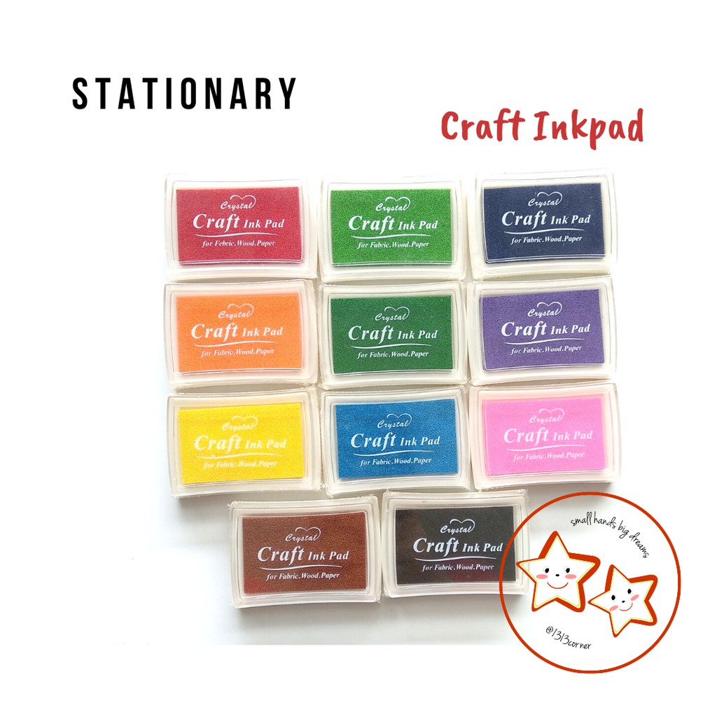 

Inkpad Craft Bantalan Cap Warna Warni Satuan