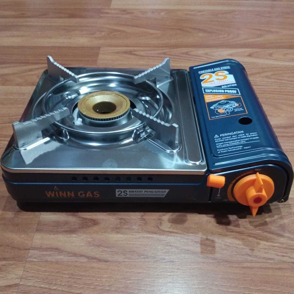 Winn Gas Kompor Gas Butane Meja Portable 2S