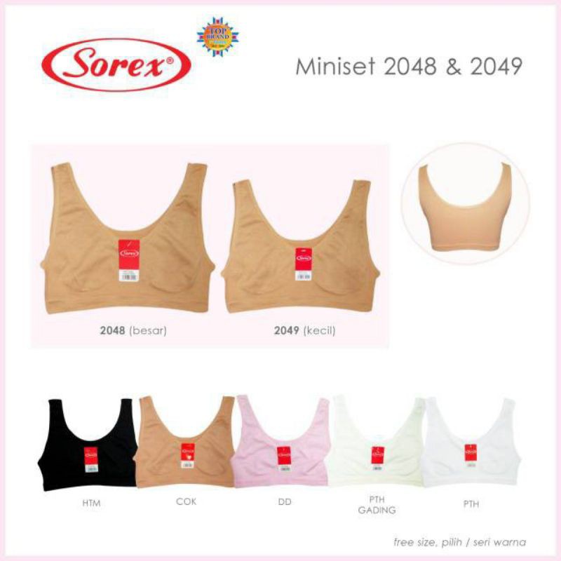 miniset sorex remaja 2049 &amp; dewasa 2048 / miniset anak ABG dan dewasa / miniset 2049/ miniset 2048