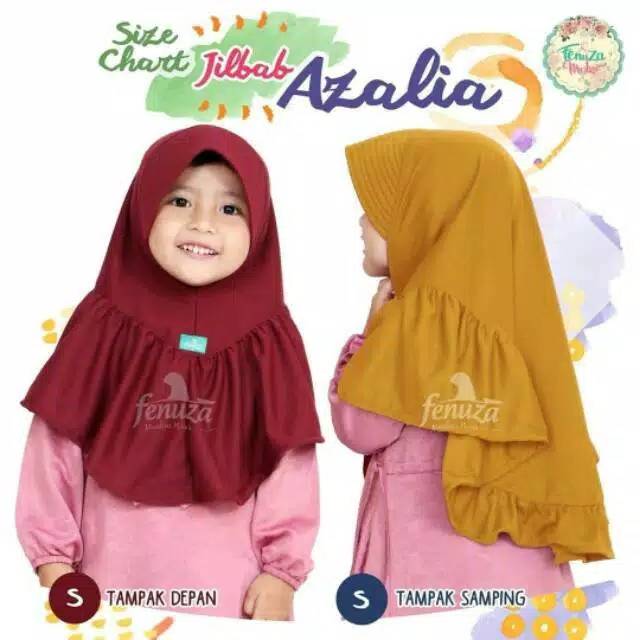 JILBAB ANAK AZALIA KIDS BY. FENUZA