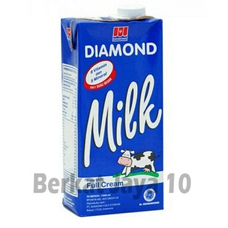 

Da2011Ca Susu Murah Diamond Uht Milk Full Cream Plain 1L (1000 Ml) Xa201As