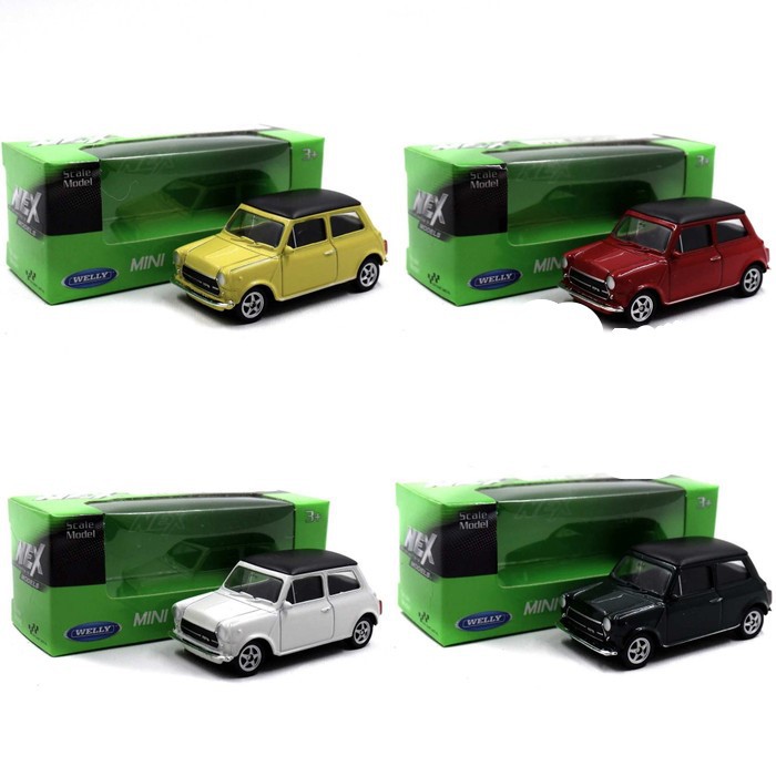 WELLY NEX MINI COOPER 1300 SET MORRIS series SKALA 60 - BEETLE POLOS