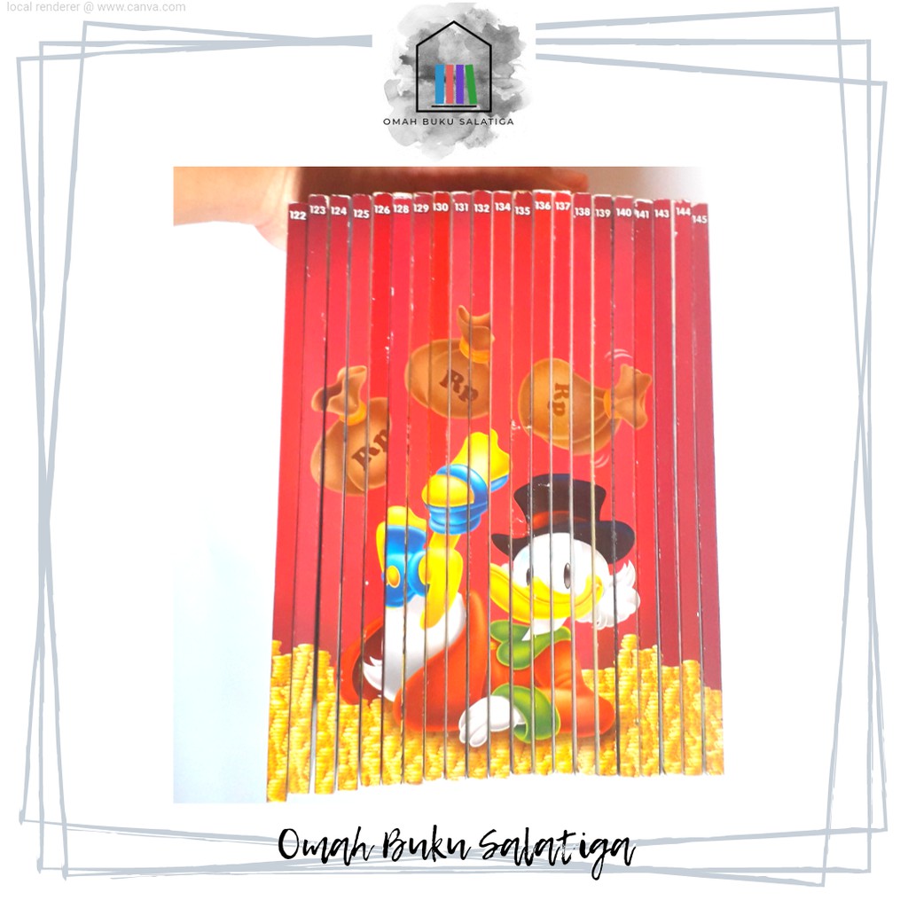 SET PAMAN GOBER 122-145 OLEH WALT DISNEY