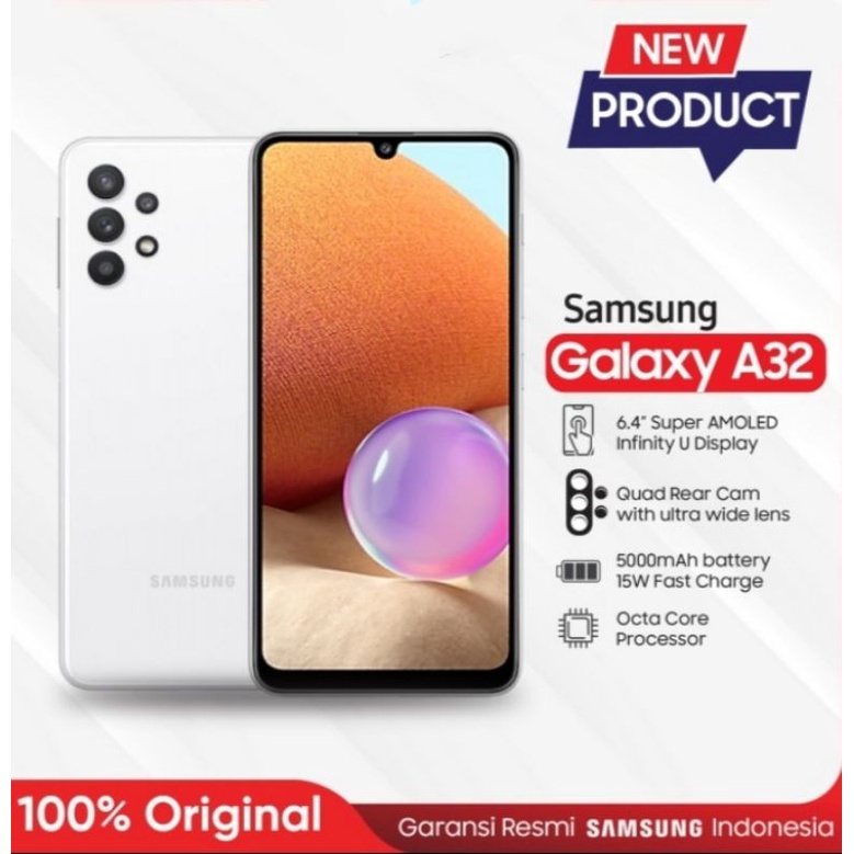 SAMSUNG GALAXY A32 RAM ( 8/128 DAN 6/128 ) SEGEL  RESMI