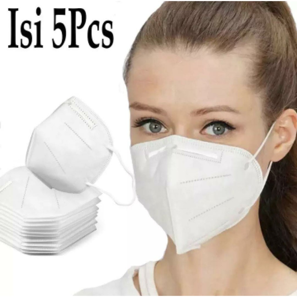 Masker Kesehatan KN95/KN 95 Original 5 Ply Protective Mask Masket Pelindung Wajah