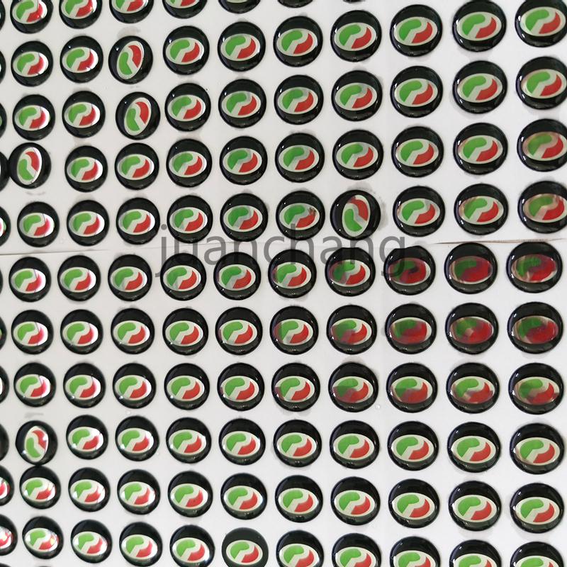 50pc Stiker Emblem logo 14mm Untuk Kunci Mobil