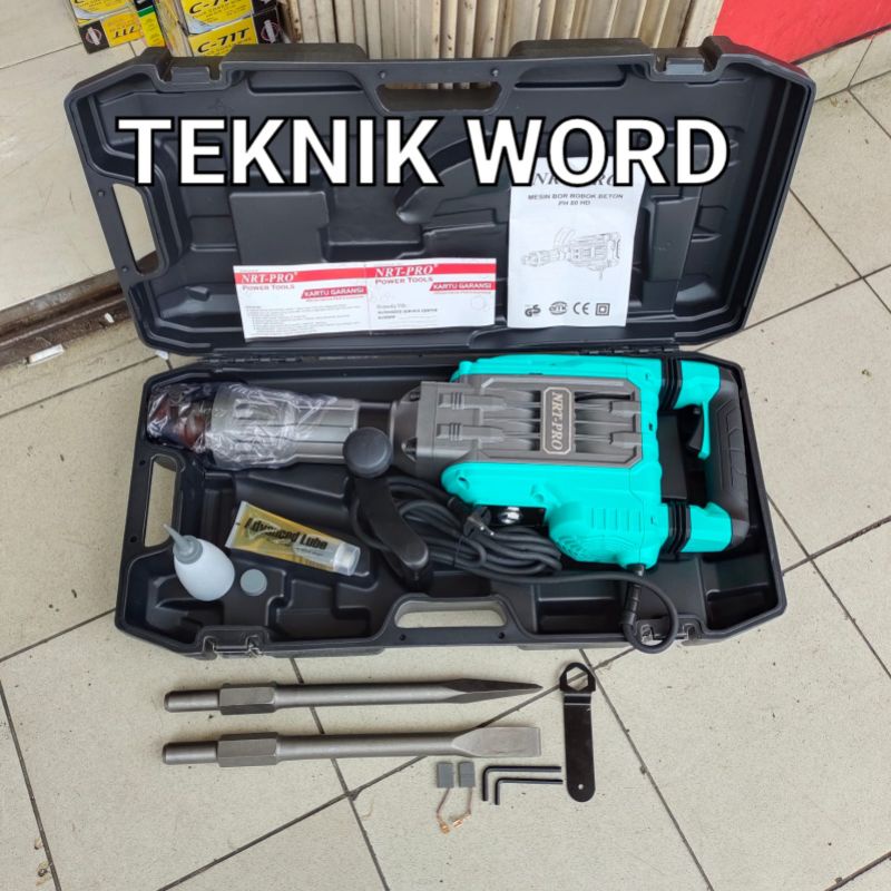 MESIN BOBOK BETON NRT PRO PH80 HD JACK HAMMER NRT PRO PH 80 HD