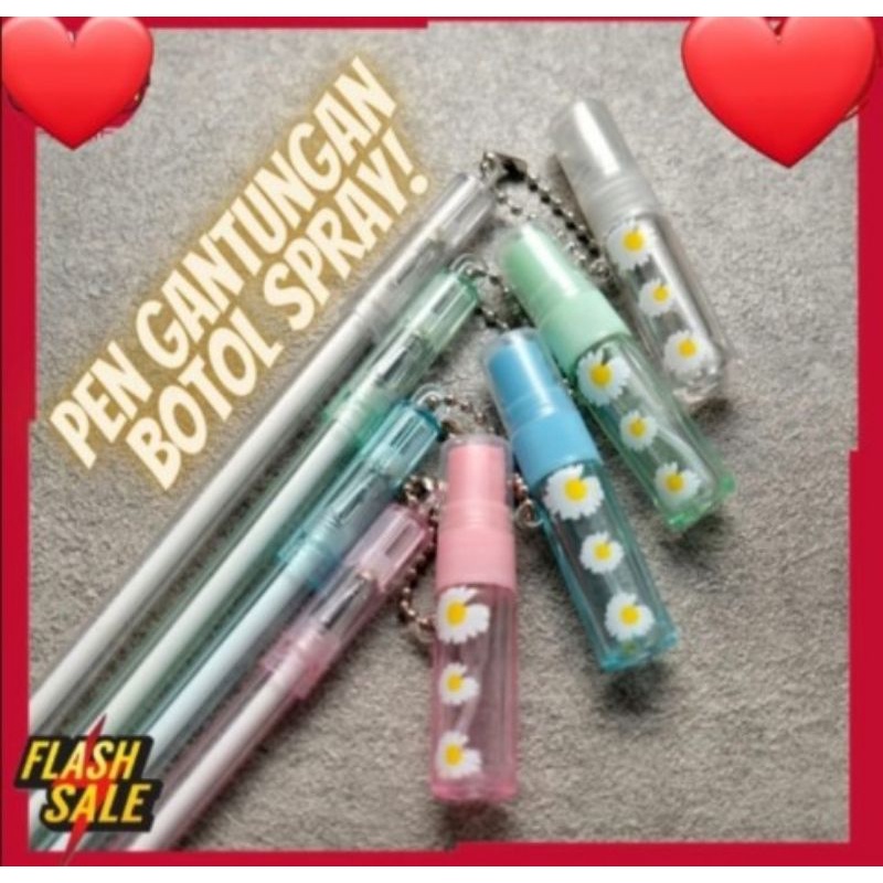 

Pulpen Bolpen Gantungan botol spray pen
