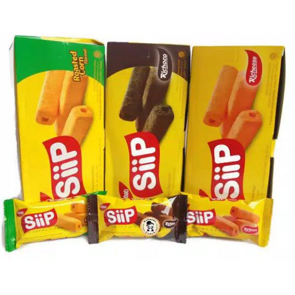 

NABATI SIIP BOX (5gr X 20) / NABATI SIIP KEJU SIIP COKLAT SIIP JAGUNG