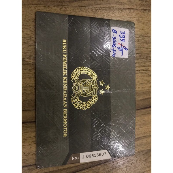 BPKB & STNK Suzuki Spin 2008