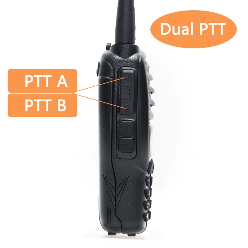 HT UV-X10 Walkie Talkie Dual PTT Two Way 10W High Power 8800 mAH