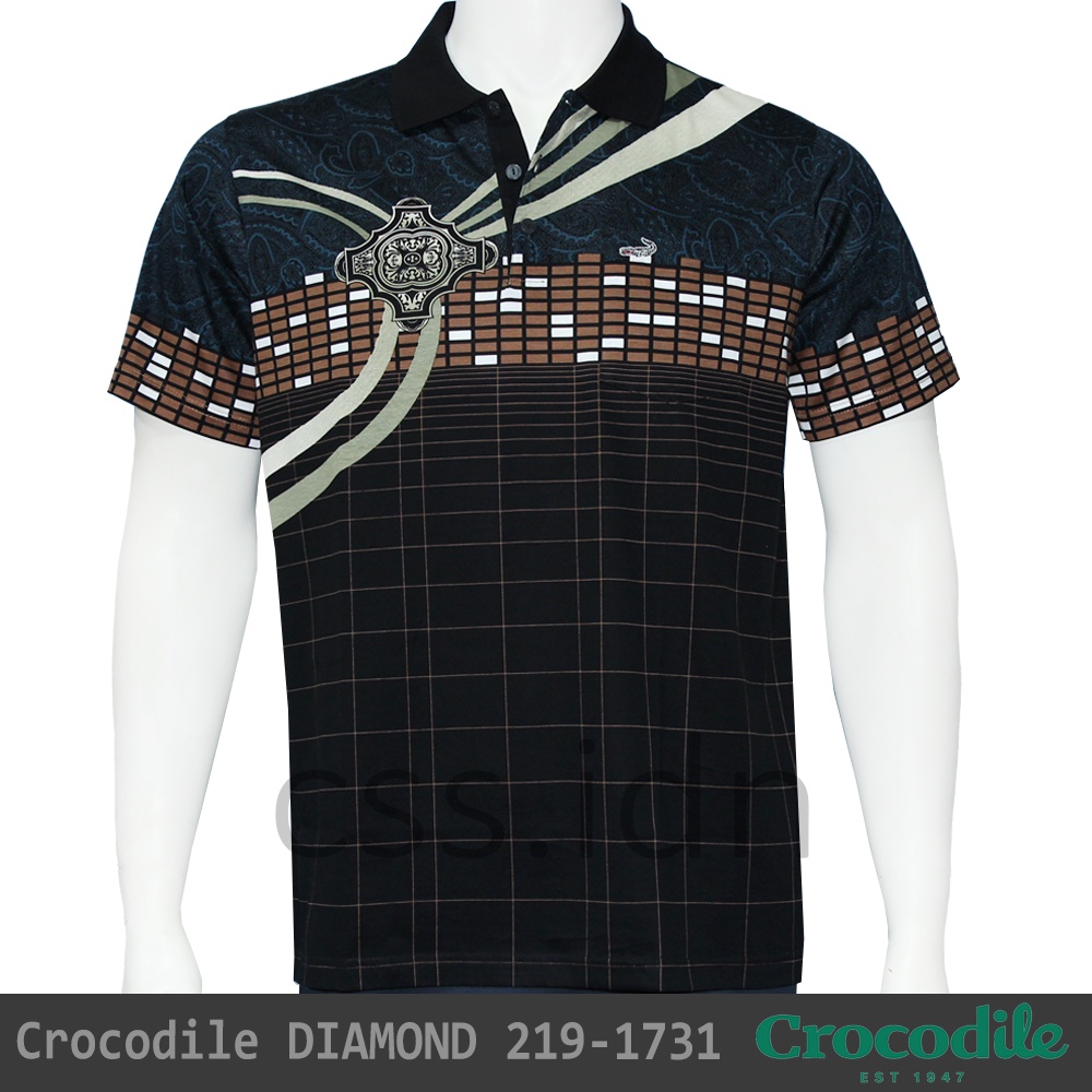 Kaos Kerah Pria Crocodile Diamond 219-1731