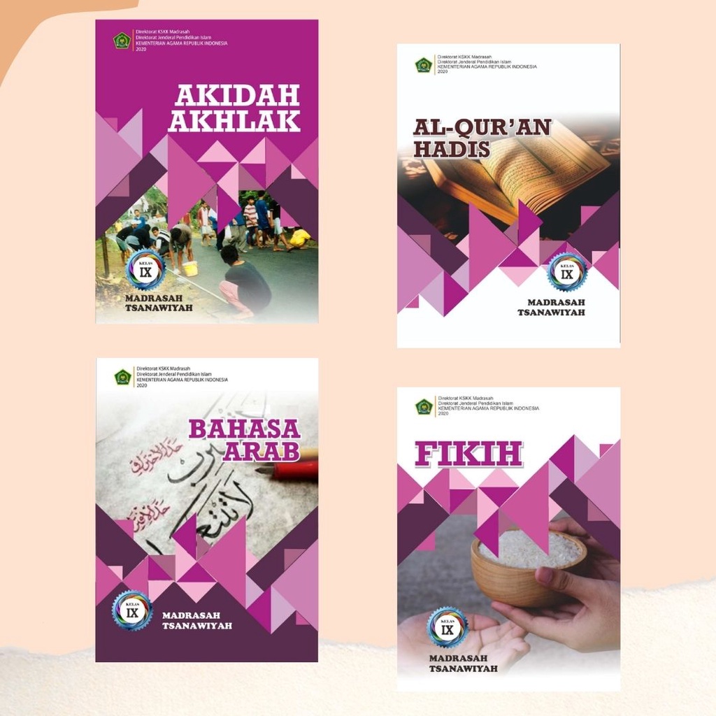 Jual Buku Paket Kelas 9 Madrasah Tsanawiyah (MTS) - Kemenag | Shopee ...