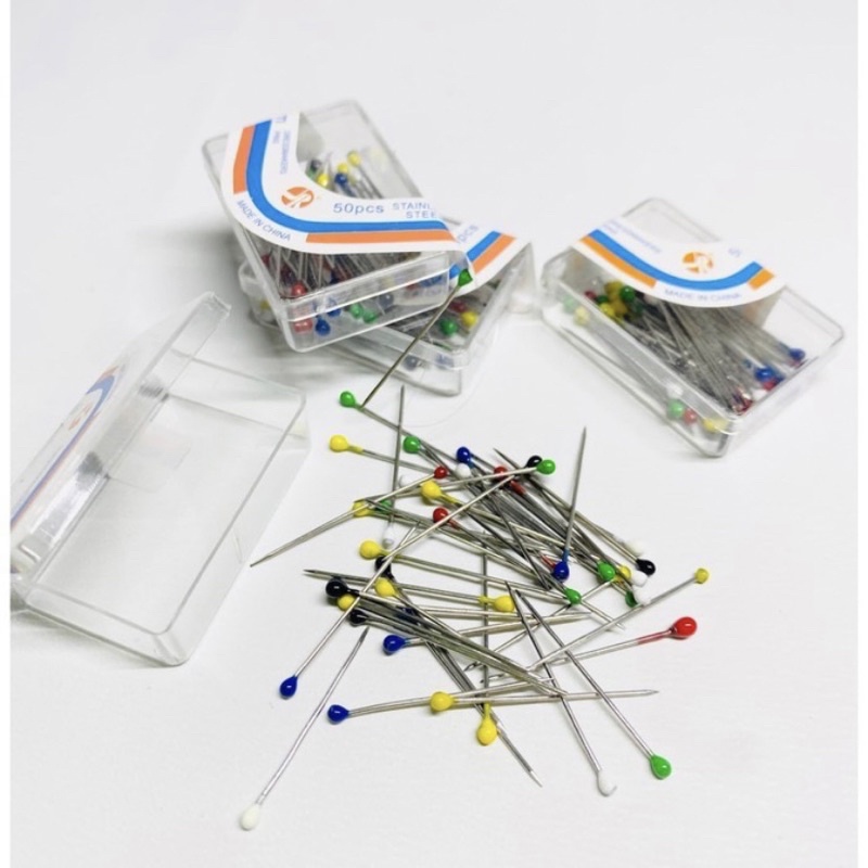 Jarum pentul untuk Hijab / gantungan bross / alat bantu membuat baju