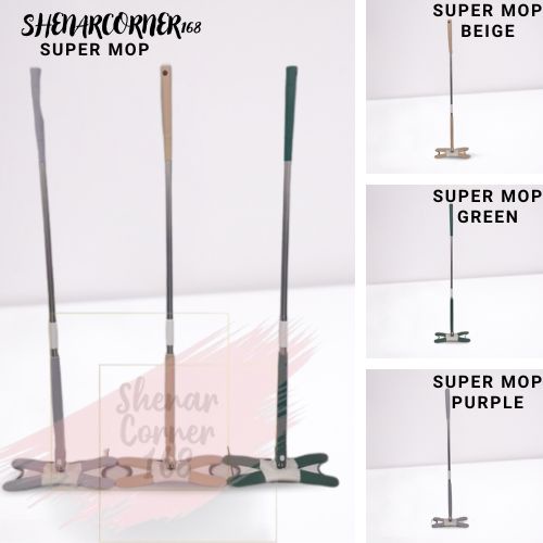 SHENAR SUPER MOP ALAT PEL LANTAI X MOP PERAS OTOMATIS / ULTRA X SHAPE MOP FLEXIBLE 360 DERAJAT / ALAT PEL MAGIC MOP, SHENARCORNER168