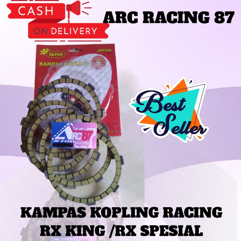 KAMPAS KOPLING RACING RX KING.