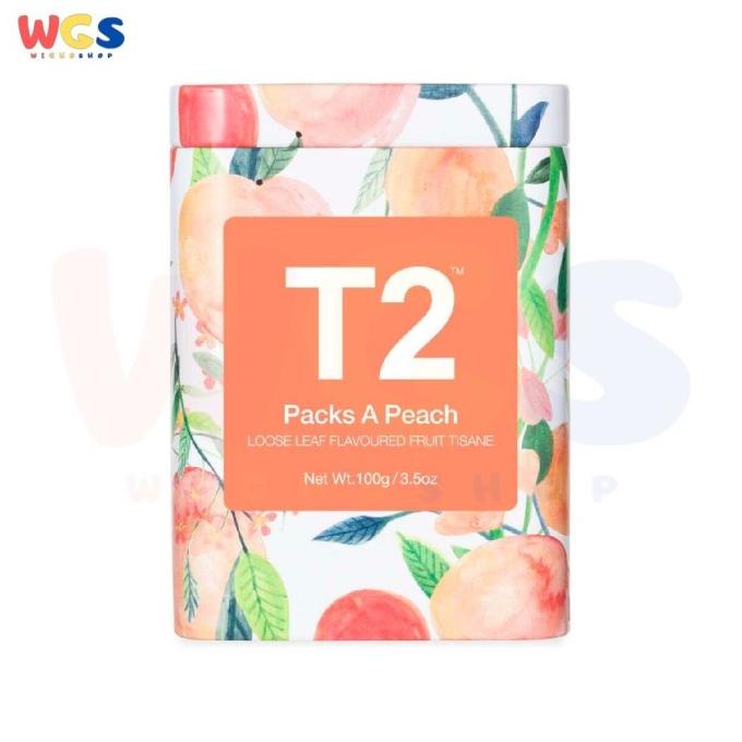 

T2 Tea Packs A Peach Loose Leaf Fruit Tea 100 g