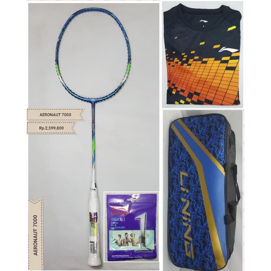 Raket Badminton - Lining Aeronaut 7000 - Original