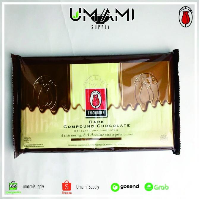 

Tulip - Dark Compound Chocolate - 1kg HEMAT Kode 851