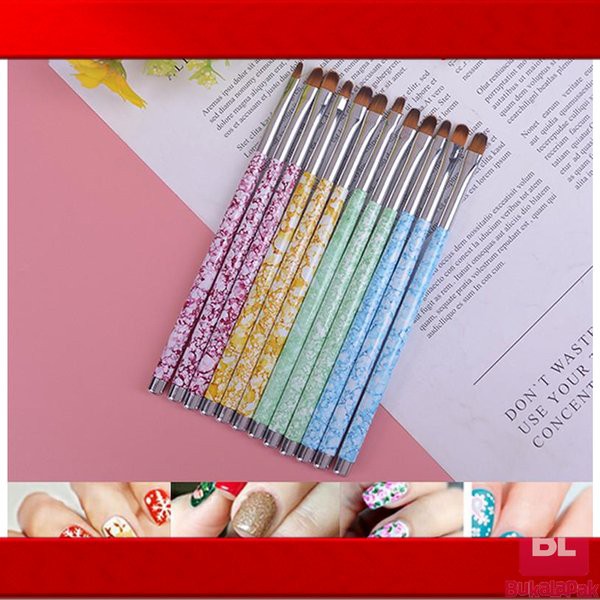 

promo NEW 3Pcs Set Brush Nail Art UV Gel Akrilik untuk Manicure TERBATAS murah