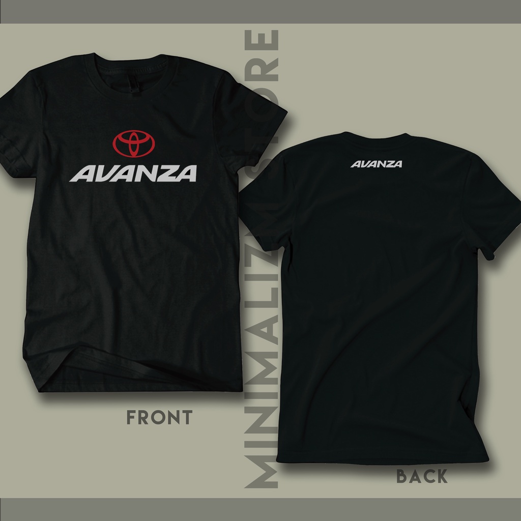 kaos Mobil Toyota Avanza Club premium/tshirt Toyota Avanza Logo