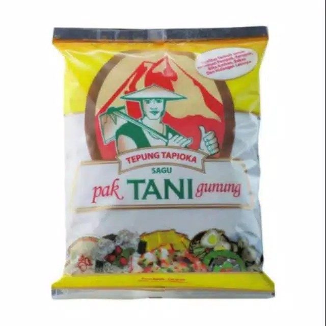 

Tepung Tapioka Merk Pak Tani 500gr