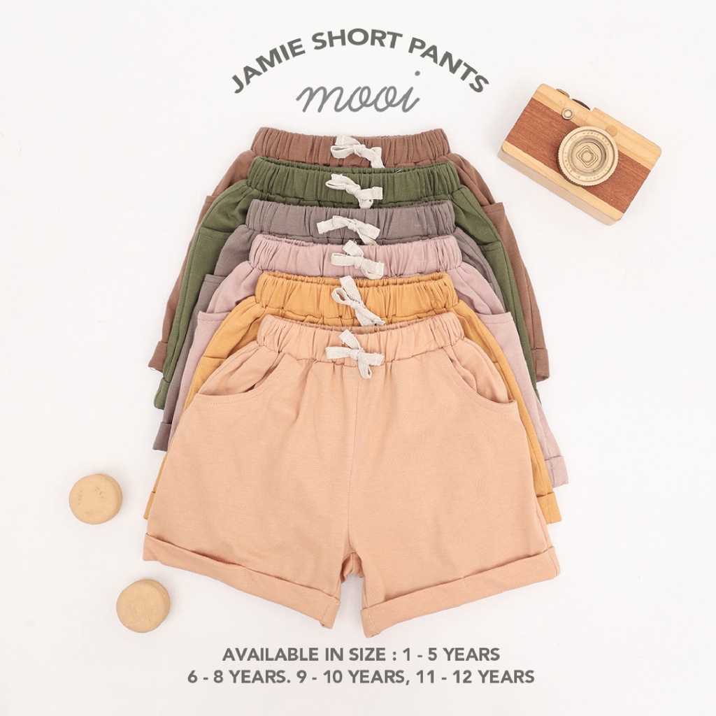 PROMO 7.7 PROMO BAJU LEBARAN MURAH MOOI JAMIE SHORT PANTS CELANA PENDEK ANAK FASHION ANAK CELANA PENDEK 1 - 12 TAHUN