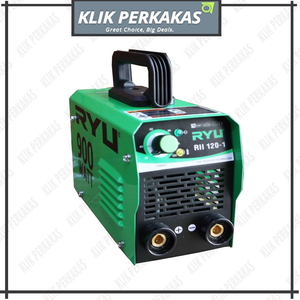 Mesin Las Listrik / Trafo Las / Inverter IGBT 900Watt RYU RII 120-1