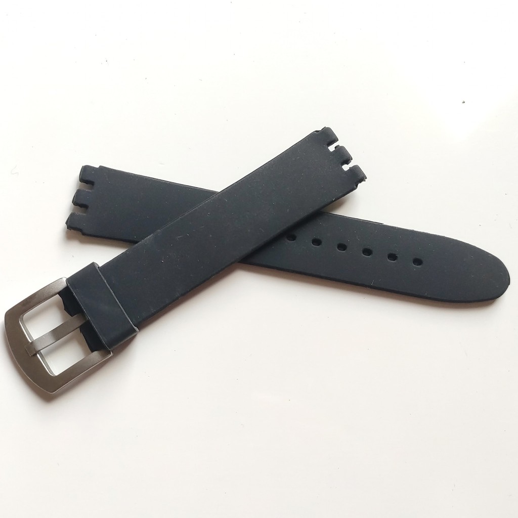 Tali Jam Tangan Swatch strap Watch 18mm Swatch 18mm Rubber Strap.