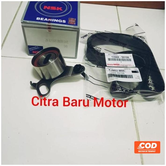 Promo Teming Timing Belt Set Kijang Diesel 7K Diesel 2L 2L Kijang Lgx Diesel Kode 016