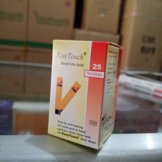 Strip Easy Touch Asam Urat / easy touch Uric Acid