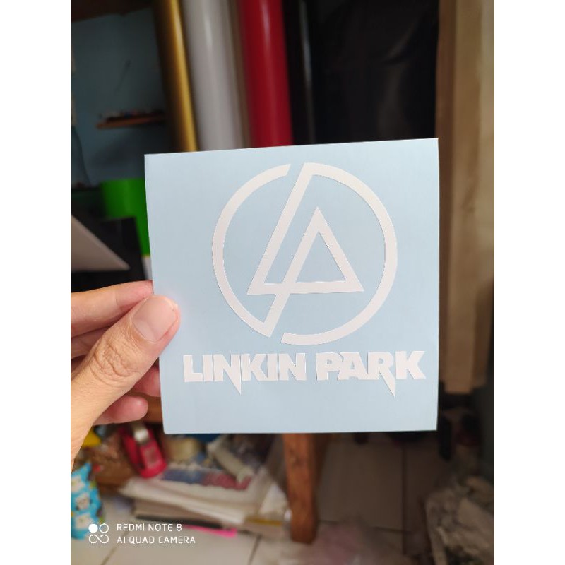 

Stiker musik cutting custom 99 linkin park distro