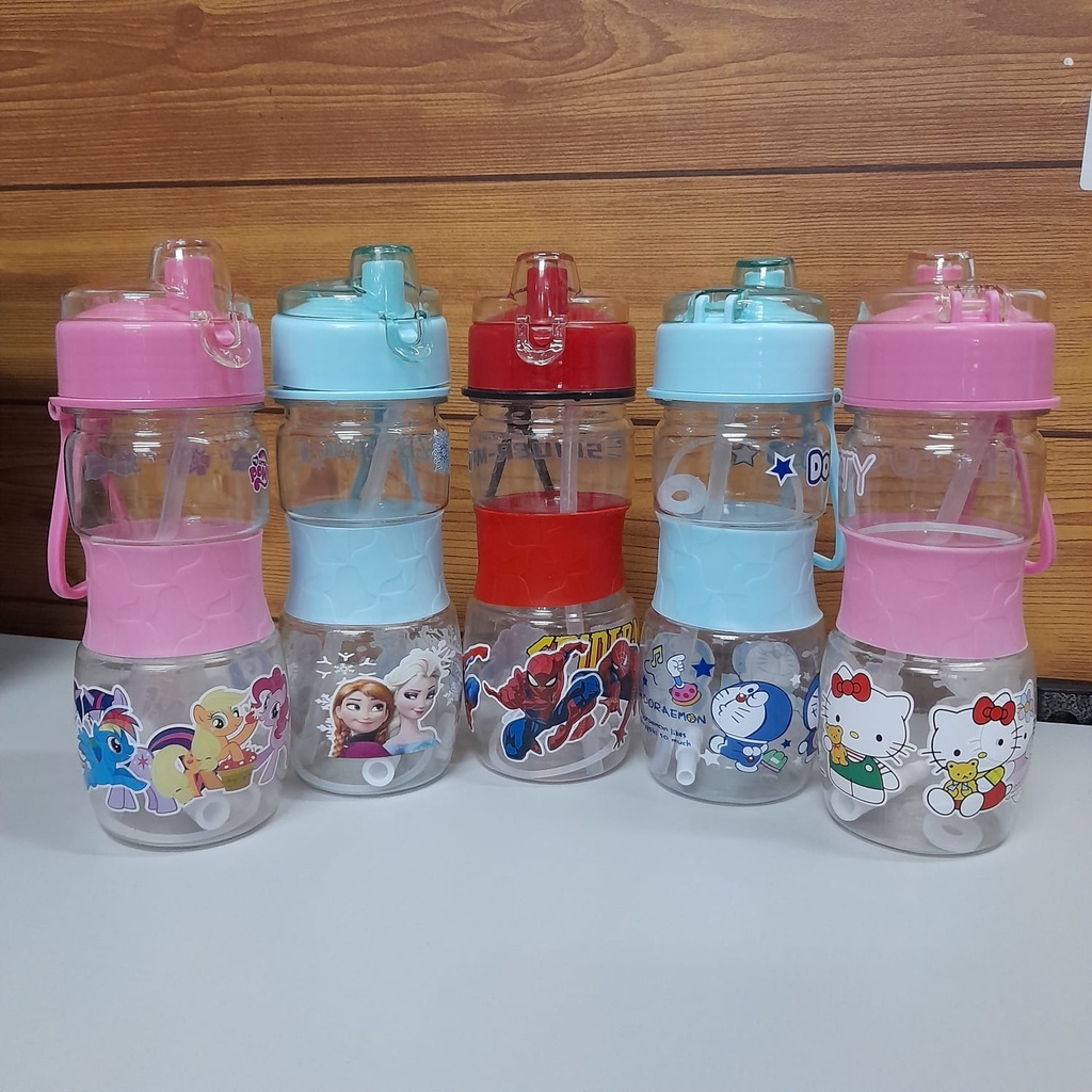 BOTOL KARAKTER LANGSING 600 ML /BOTOL ANAK SEKOLAH