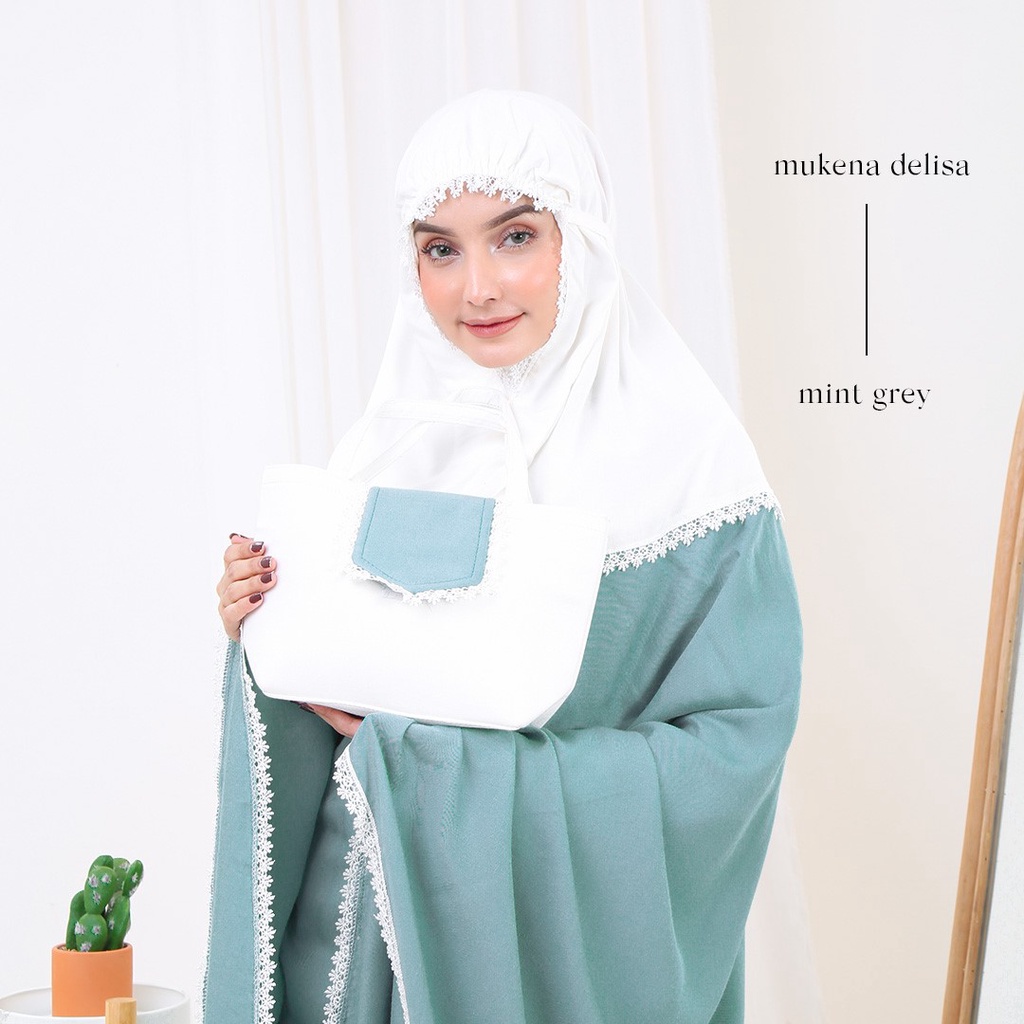 Mukena Rayon Dewasa Delisa