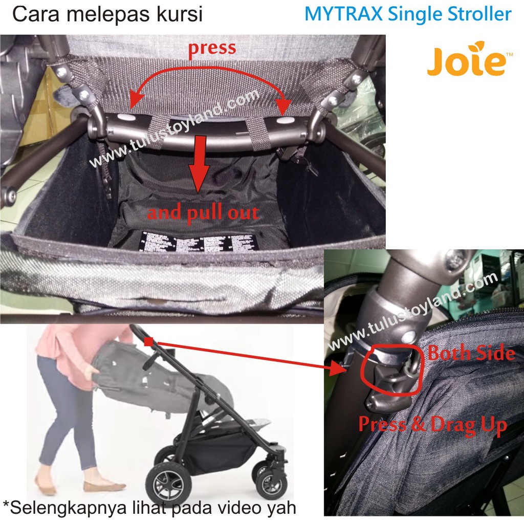 Joie Mytrax S Stroller Single