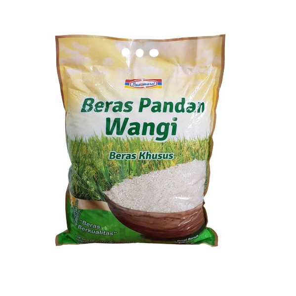 Beras Indomaret Super Pandan Wangi 5Kg Shopee Indonesia