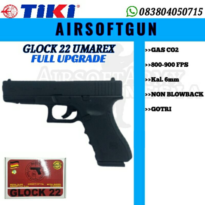 Glock22Umarex Full Upgrade Hanya Unit Saja